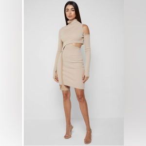 Cut Out Suspender Dress - Manière de Voir